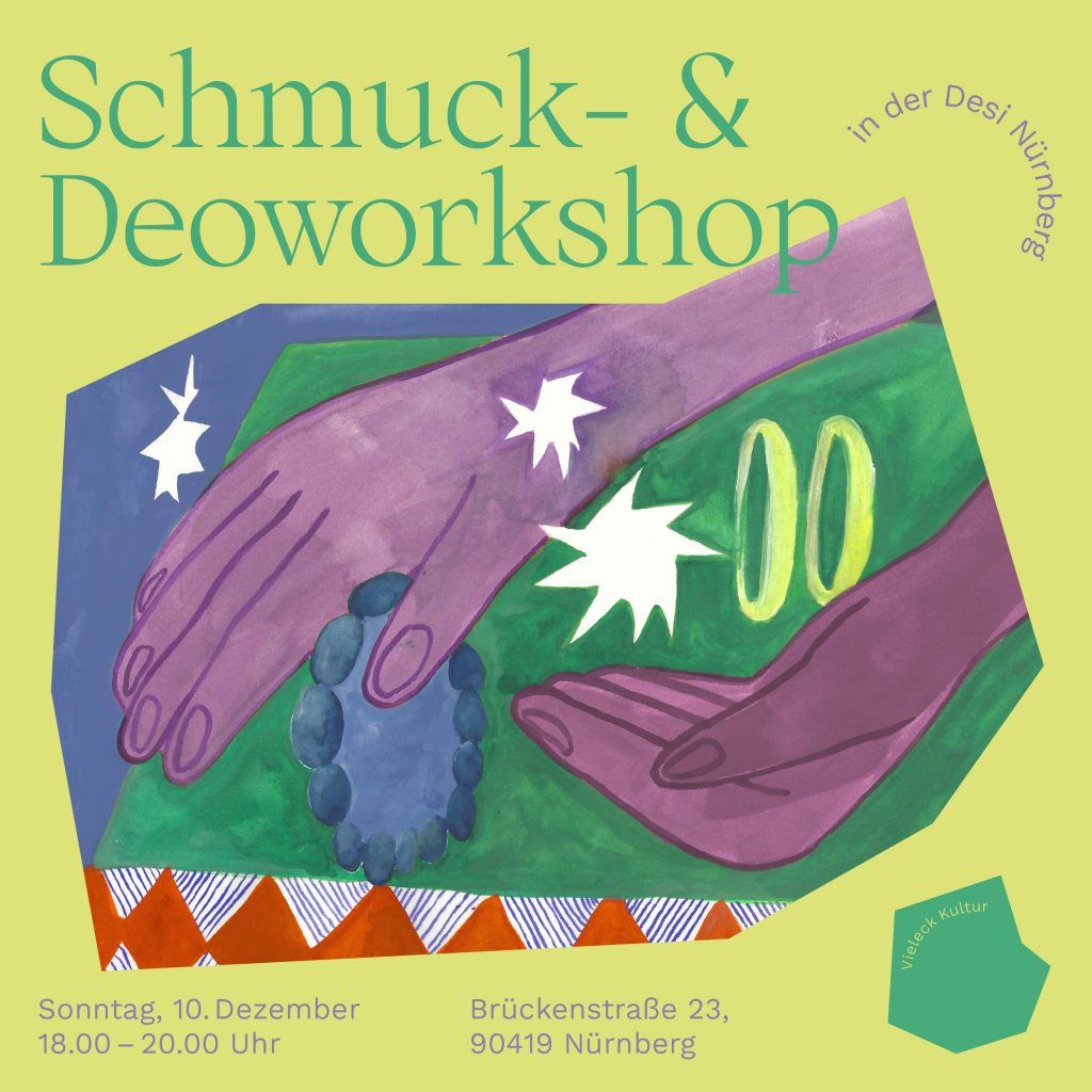 Mehr über den Artikel erfahren Schmuck- & Deoworkshop (vergangen)